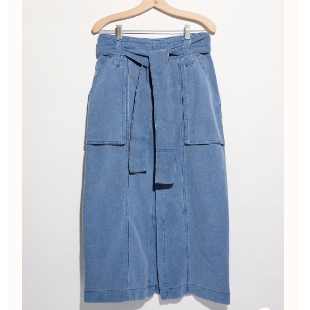 Free People High Waisted Skirt - Blueberry Pie